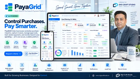 PayaGrid product showcase: release candidate interface presentation