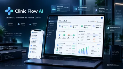 Clinic Flow AI - Product Design Concept - design image 2